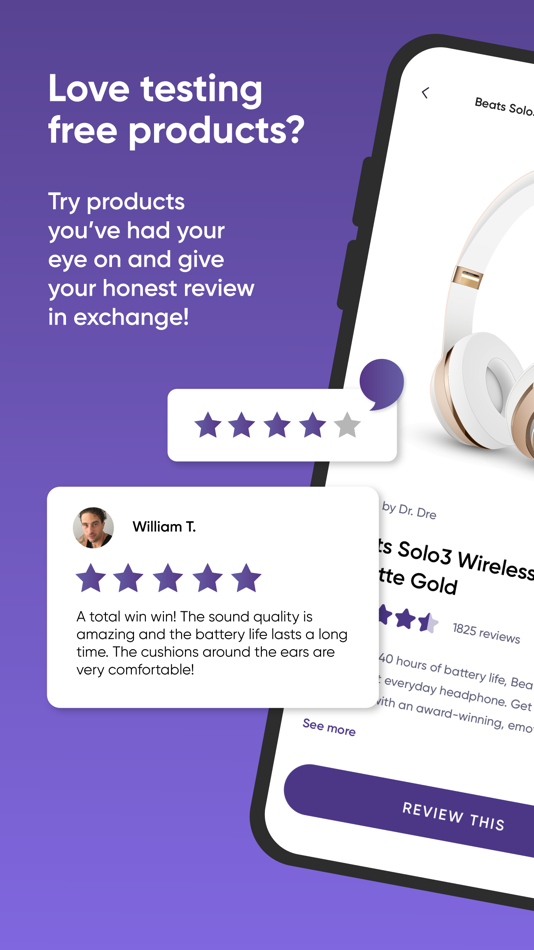 #1. Influenster: Try & Review (iOS) Podle: Bazaarvoice