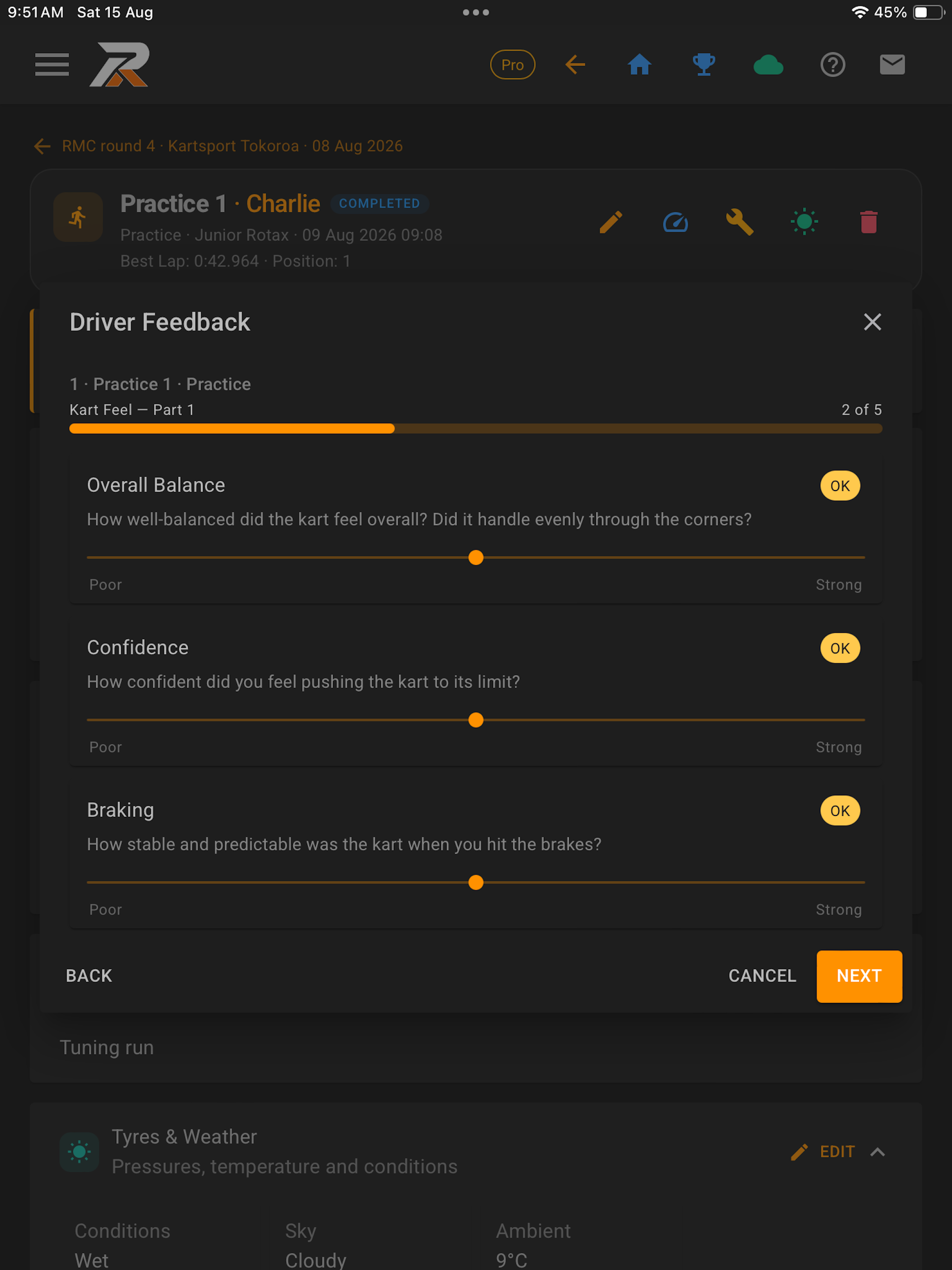 RacerSense screenshot 12