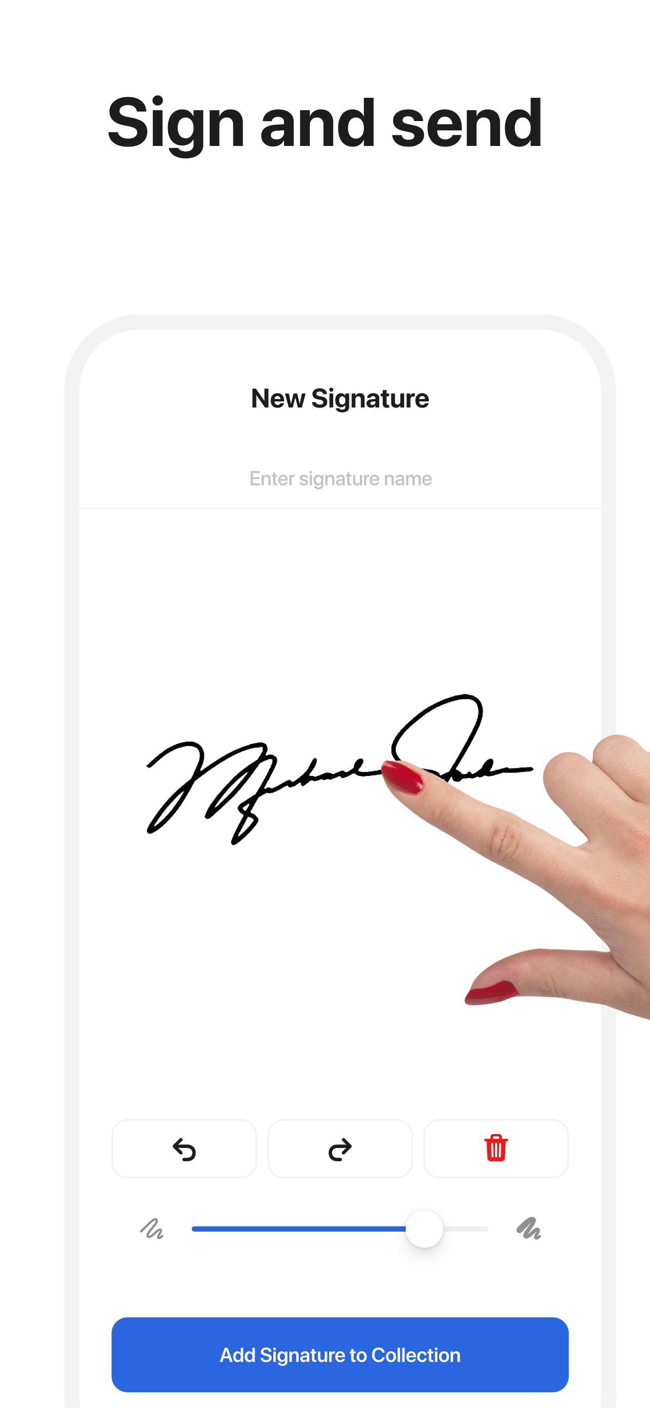 E-Signature: Digital Signer screenshot 3