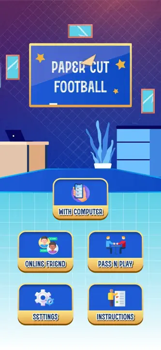 PaperCut Football screenshot 1