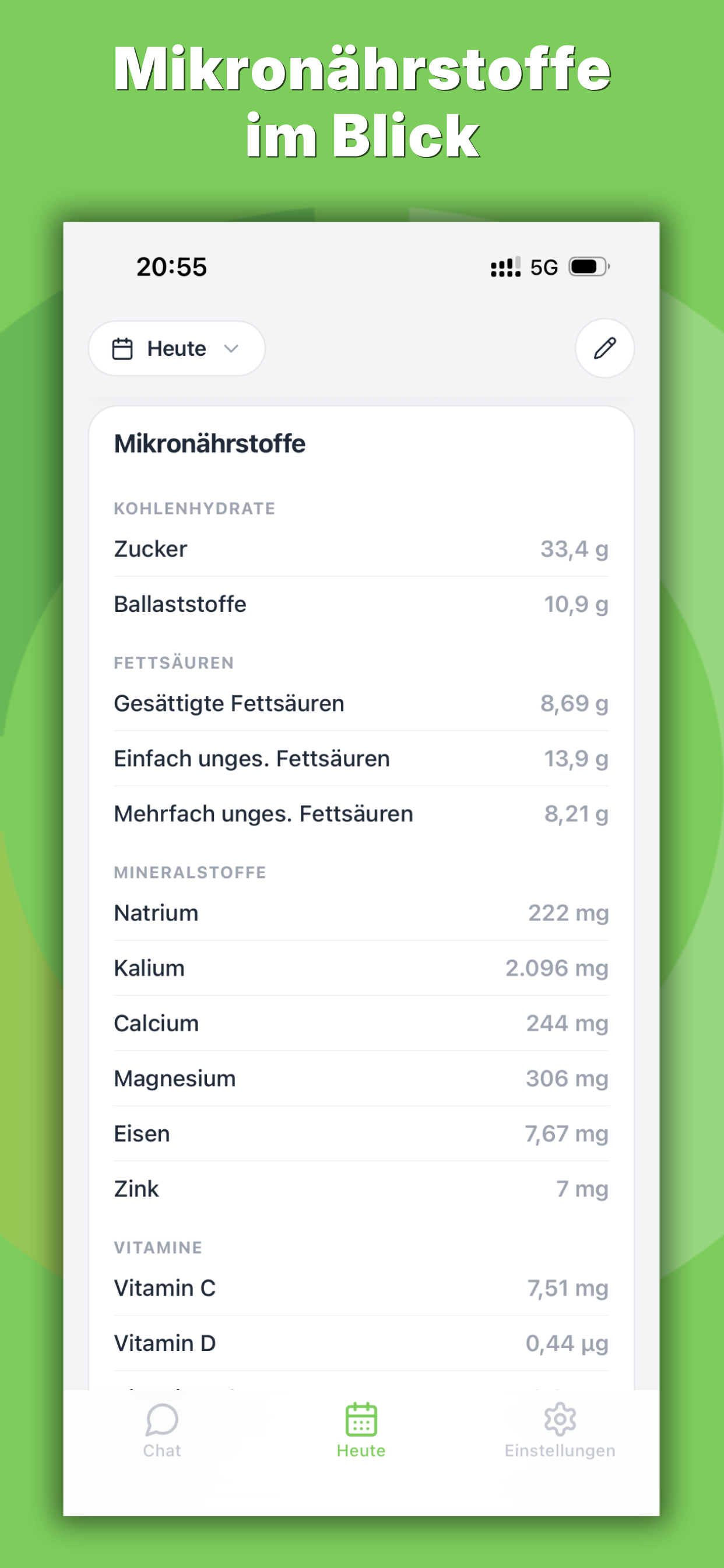SimpleCals: Kalorienzähler screenshot 4