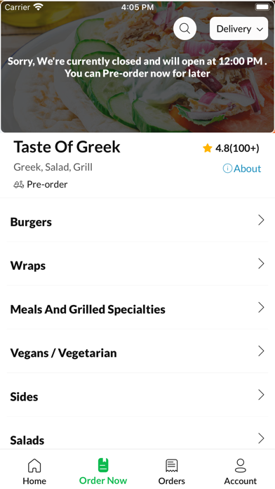 Taste Of Greek Screenshot