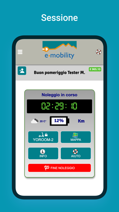 Maiella e-mobility Screenshot