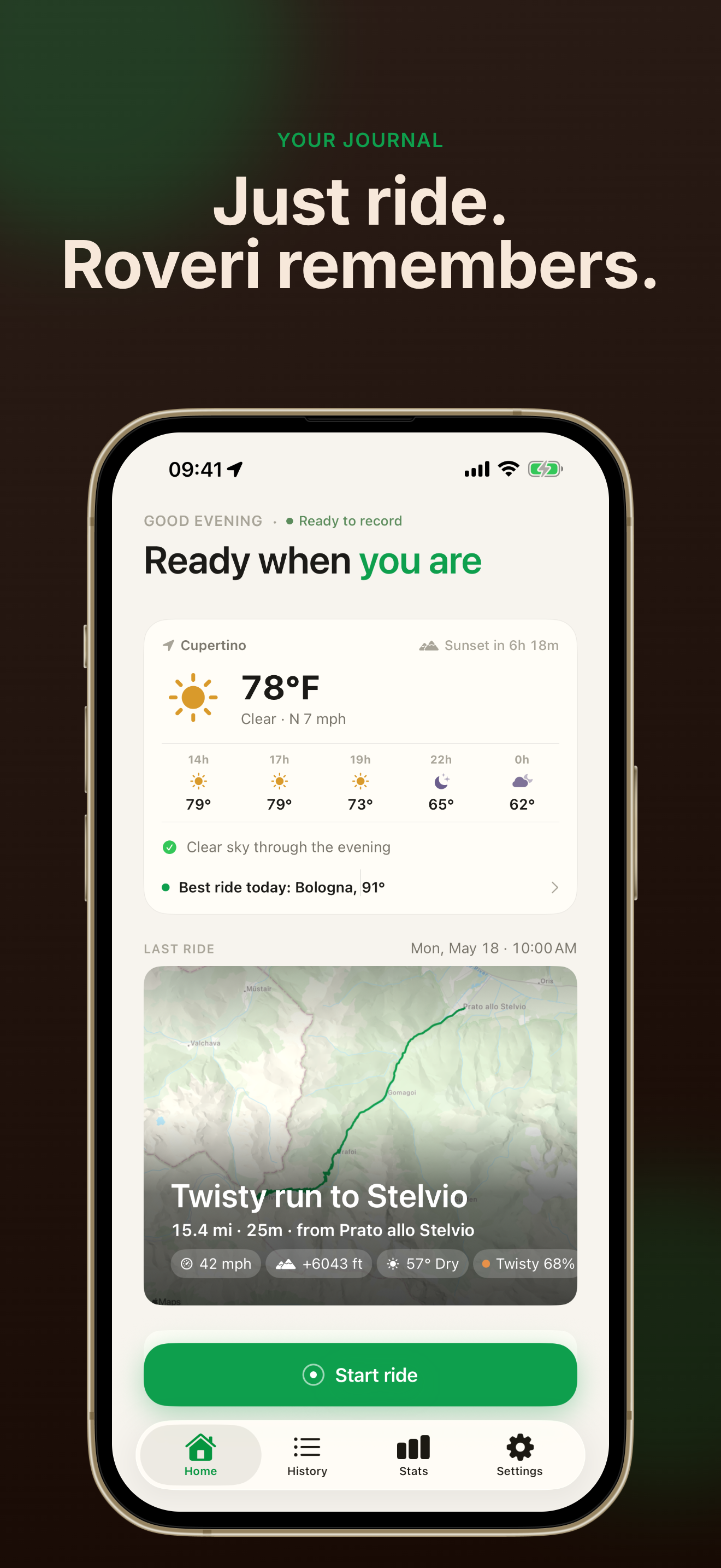 Roveri: Trip & Ride Journal screenshot 5
