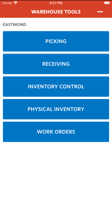 Agility Mobile Warehouse Tools Screenshot