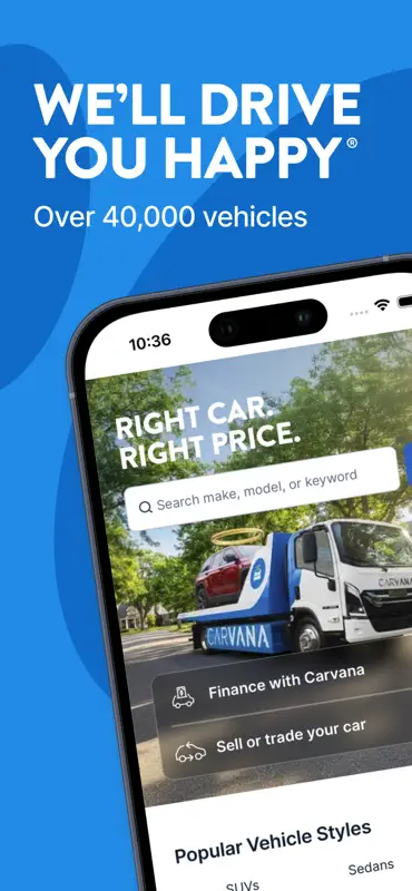 Carvana: Buy/Sell Used Cars screenshot 1 of 8