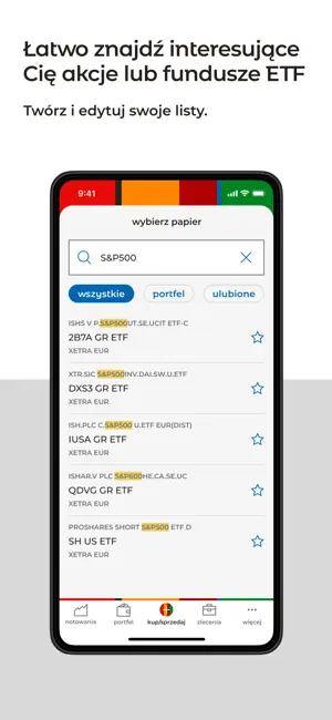 mBank Giełda iPhone screenshot 5