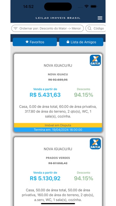 Leilão Imóveis Brasil Screenshot