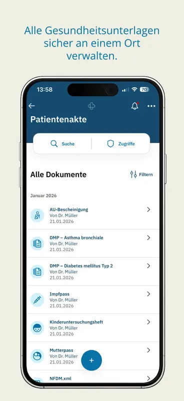 Debeka ePA & care screenshot 2 of 7