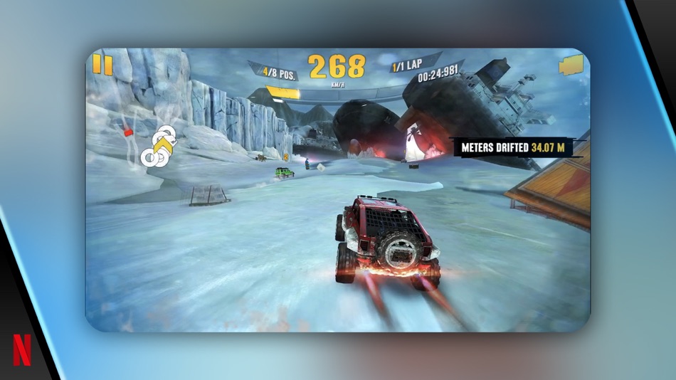 #7. Asphalt Xtreme (iOS) От: Netflix, Inc.
