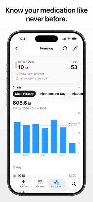Drop: Injection Tracker Screenshot 6 of 10