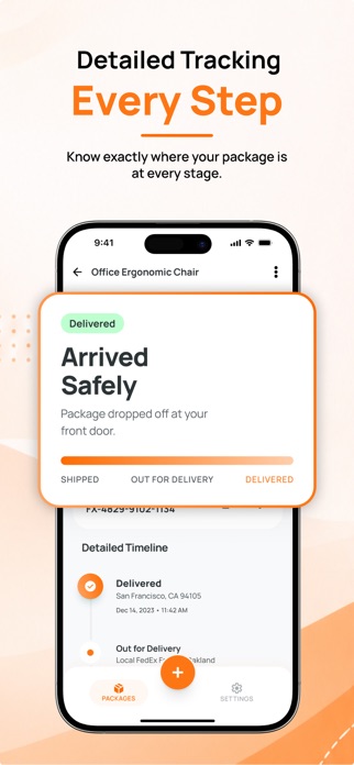 Parcel Z: Package Tracker AI Screenshot 2 of 6