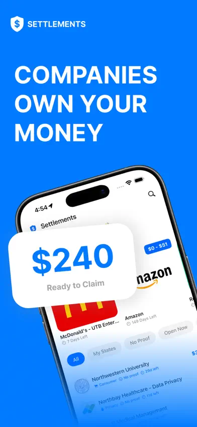 SettleMate: Claim Your Money screenshot 1