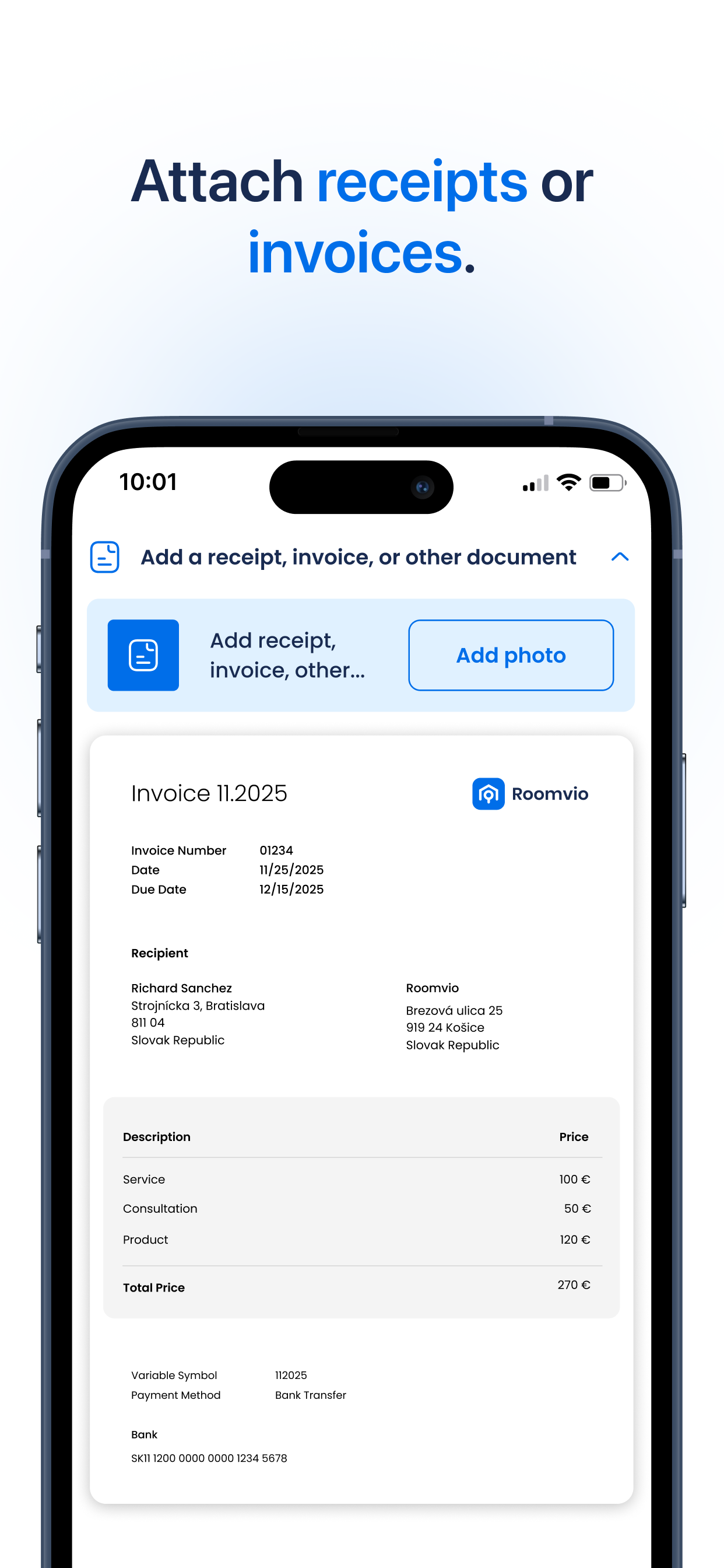 Roomvio - Home Inventory