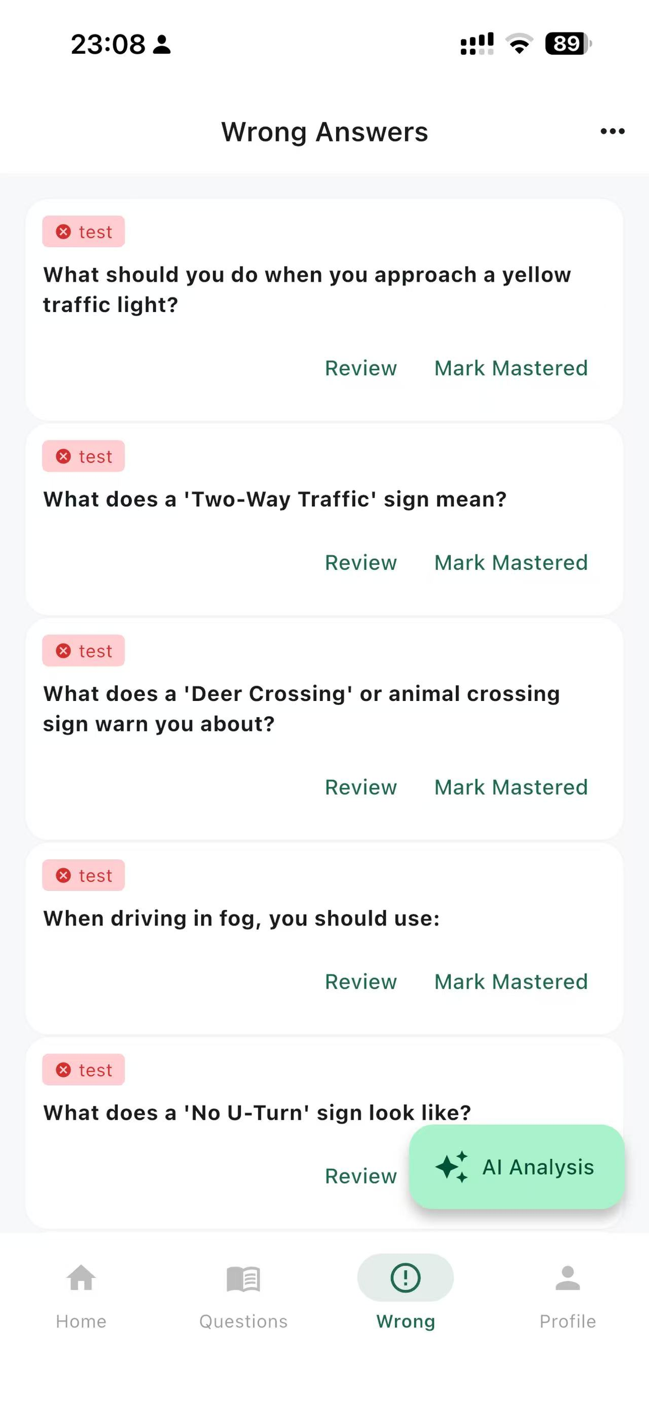 DMV Permit Test: AI Prep screenshot 4
