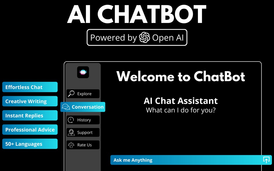 #1. AI Chat -ChatBot AI Assistant (macOS) 由: Haq Nawaz