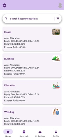 PaisaSmart Recommendation screenshot