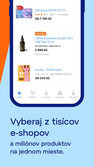 Heureka.sk – Porovnávač cien Screenshot