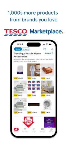 App Store-Screenshot 3 von Tesco Groceries for iPhone