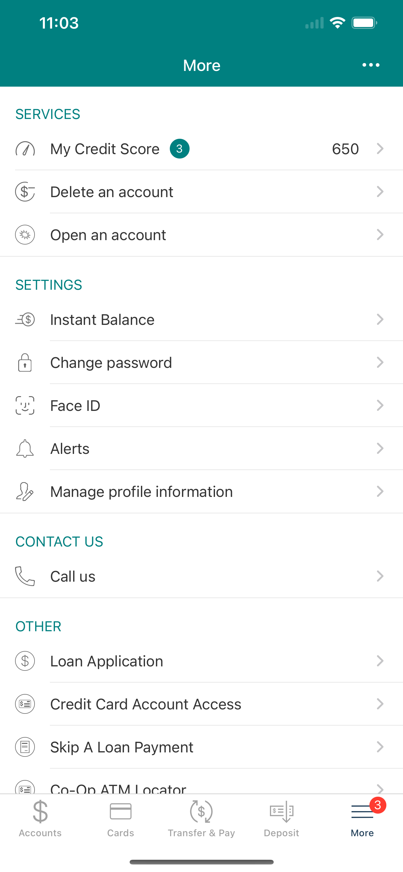 Pacific Cascade Mobile Banking screenshot 4