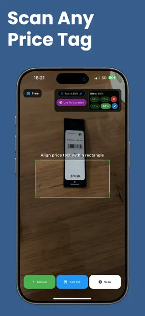 Sales Tax Scanner & Calculator screenshot 2