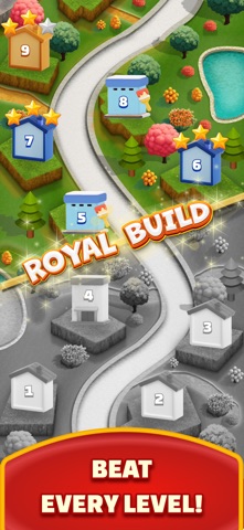 Royal Builder - Memory Puzzle iPhone screenshot