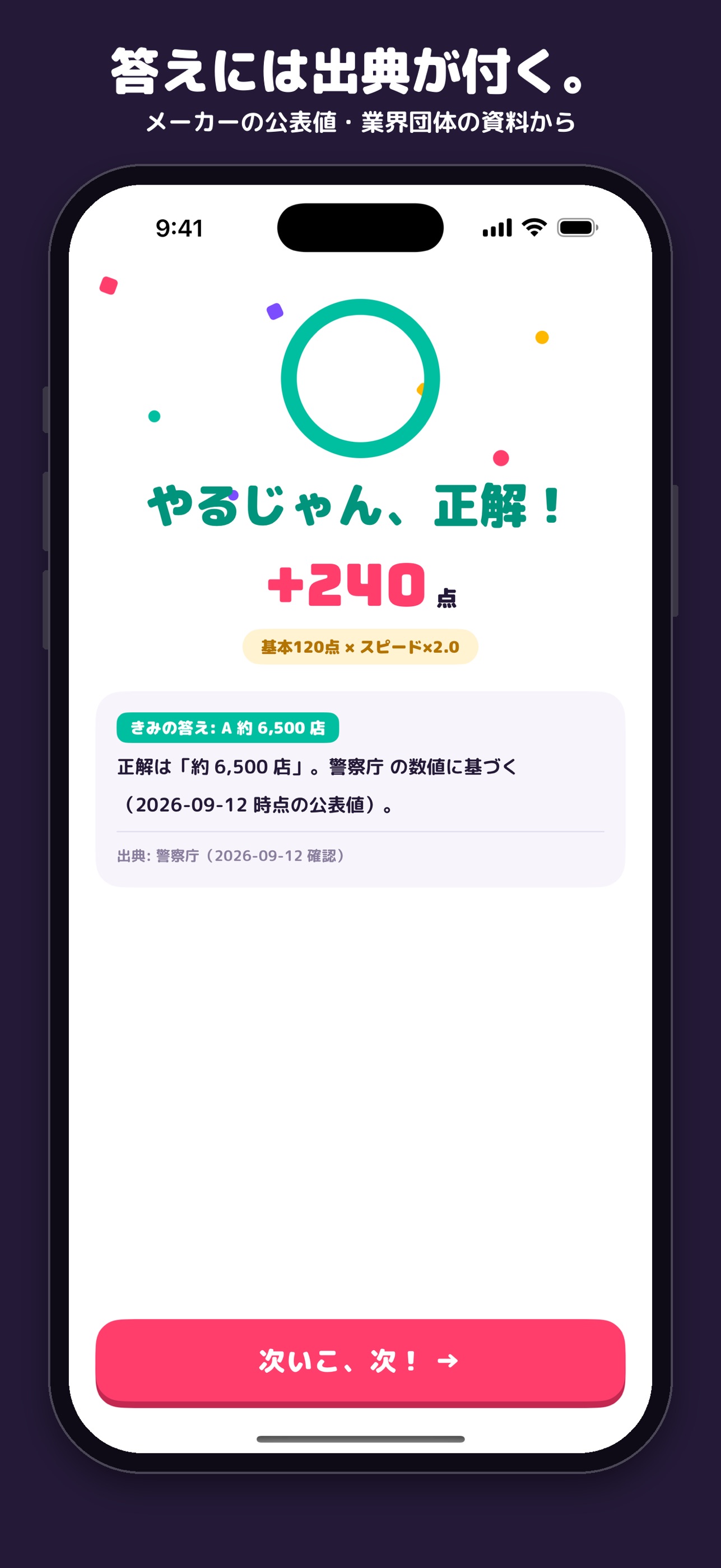 Screenshot 4 of スロットQuiz