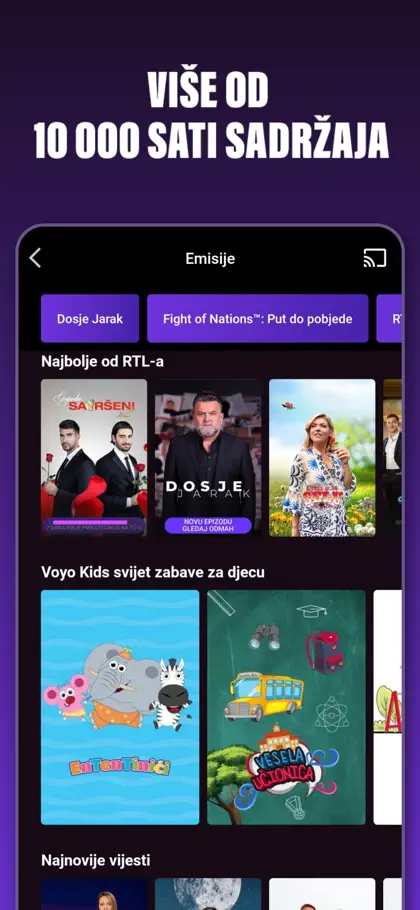 Capture d'écran 5 sur 6 de VOYO.ba