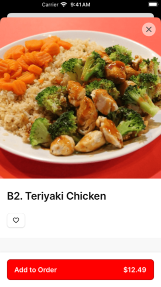 Fuji Japanese Grill iPhone screenshot 3 - Food & Drink app