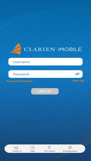 Clarien iMobile screenshot 1