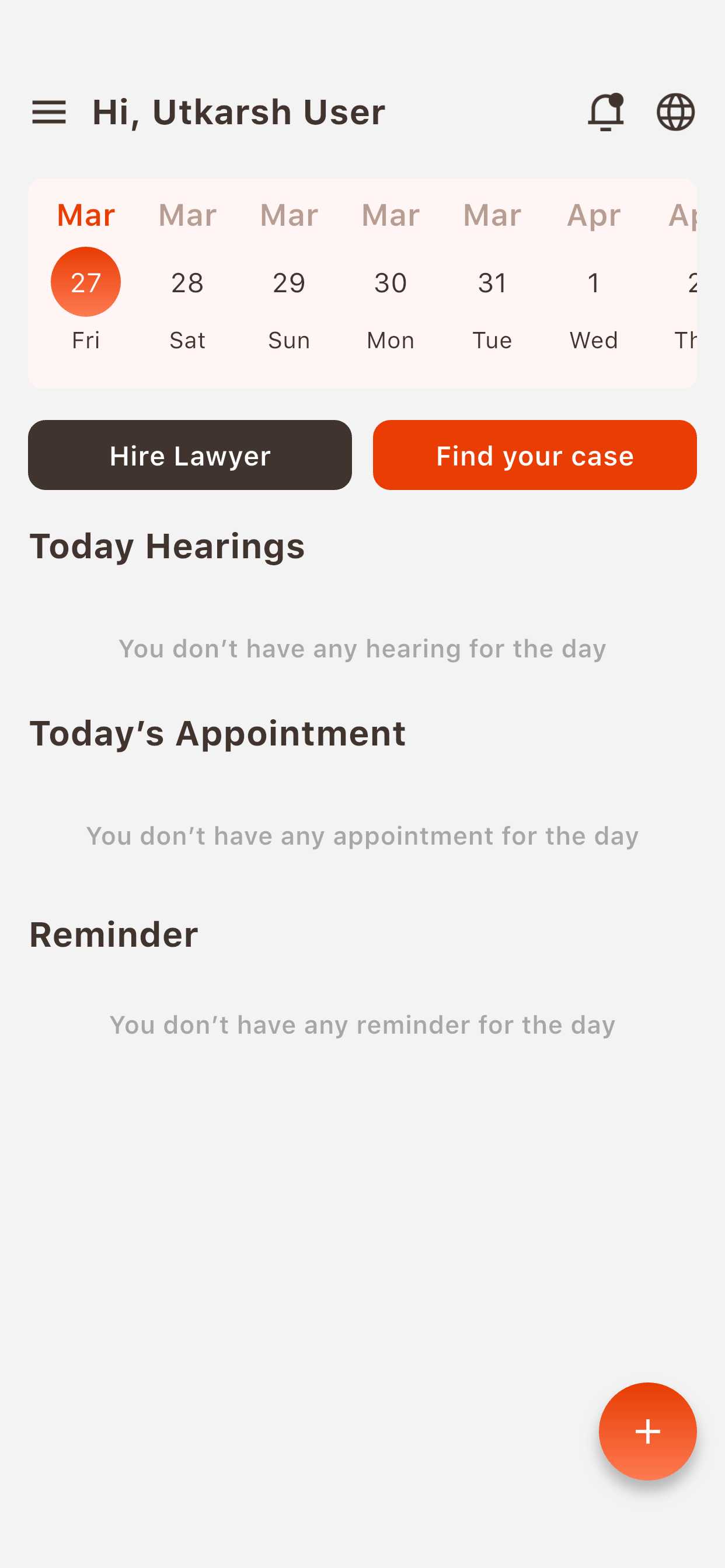 PublicLawyer User screenshot 2