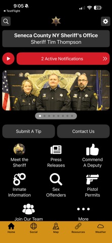 Seneca County Sheriff's Office Screenshot 1 of 3