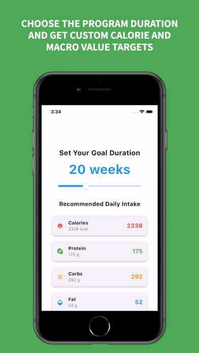 Calorie Tracker - Lose Weight Screenshot