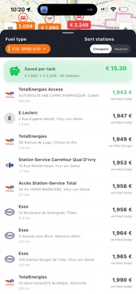 FuelSaver - Cheap Gas Sation screenshot 2