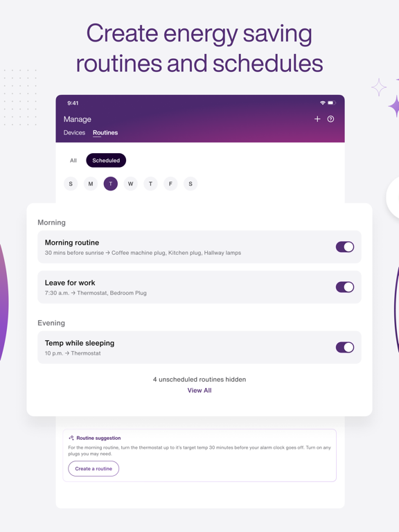 TELUS SmartHome+ iPad screenshot 4 - Lifestyle app