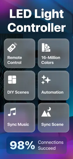 Screenshot von LedRemote Led Light Controller auf dem iPhone 1