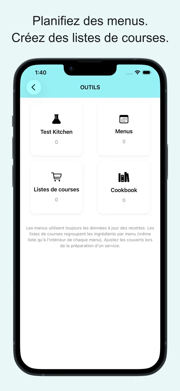 Screenshot #3 pour Ressup : Enregistreur recettes