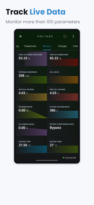 Voltage: Volt Ampera Bolt OBD Screenshot 6 of 8