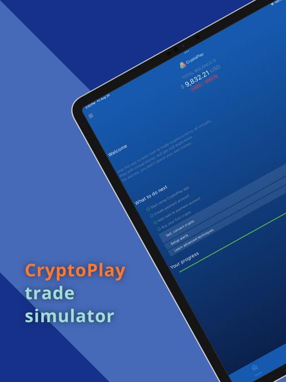 Screenshot #4 pour CryptoPlay: trade simulator