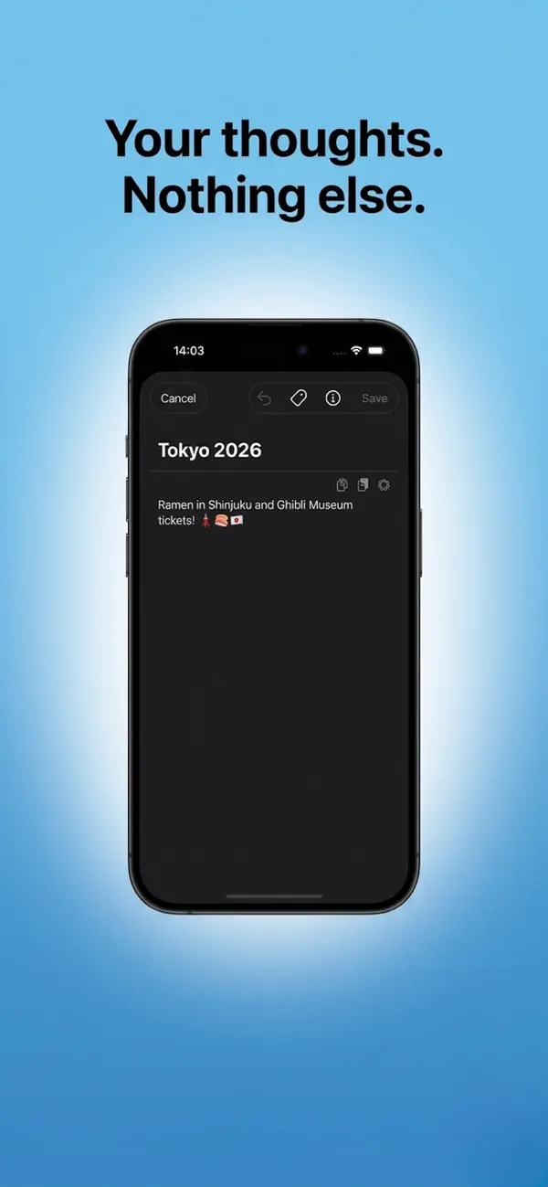 Screenshot #1 pour Muna — AI Voice Notes