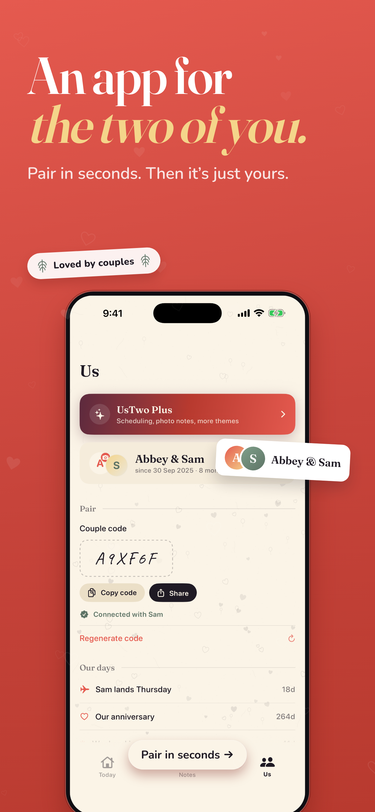 UsTwo: Love Notes
