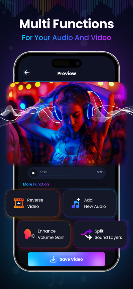 Video to MP3 - Reverse Audio screenshot 7