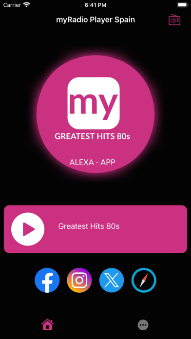 MyRadio Player Spain Screenshot