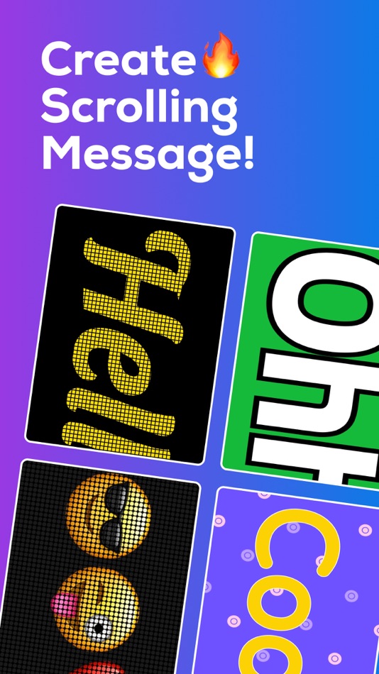 #3. LED Scroller and Text Banner (iOS) 게시자: WHATSTICKER APPS SRL