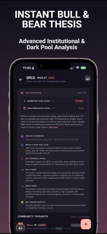 SakuStocks: AI Stock Tracker Screenshot 2 of 8