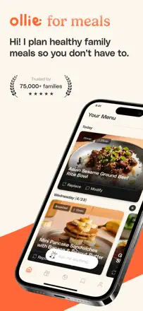 Ollie for Meals : capture d’écran 1 sur 8
