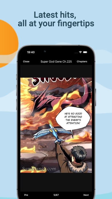 Manga Reader -  Webtoon&Comics Screenshot