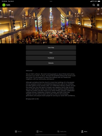 App screenshot
