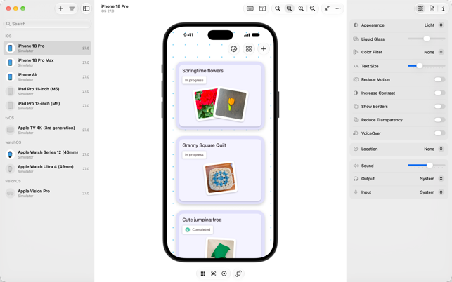 Xcode Screenshot