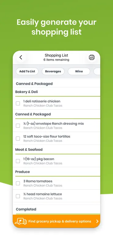 eMeals - Healthy Meal Plans screenshot 4 of 9